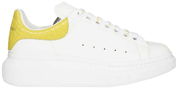 Alexander McQUEEN 768101WIDR41081 関税送料込 Buy Alexander McQueen Oversized Sneaker 'White Yellow