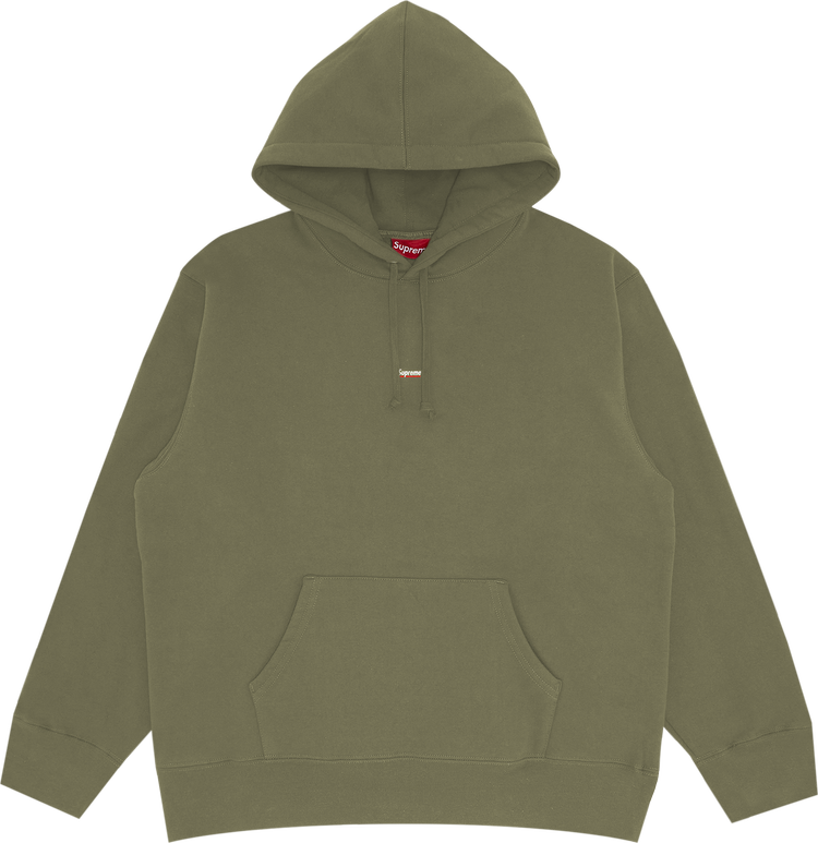 Supreme Underline Hooded Sweatshirt 'Light Olive'
