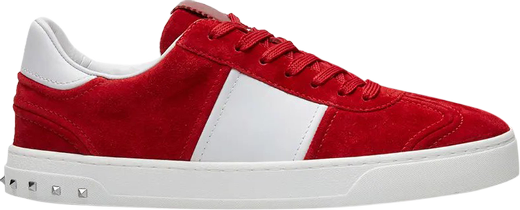 Valentino Rockstud Fly Crew Sneaker 'Red'