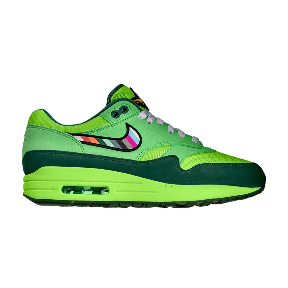 Pre-owned Nike Division Street X Tinker Hatfield X Air Max 1 'university Of Oregon - Ducks Of A Feather' Sample In Green