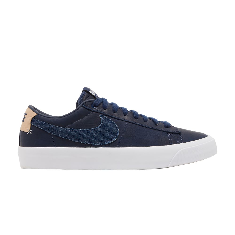 Nike Blazer Low GT SB 'Midnight Navy Denim' | Blue | Men's Size 7