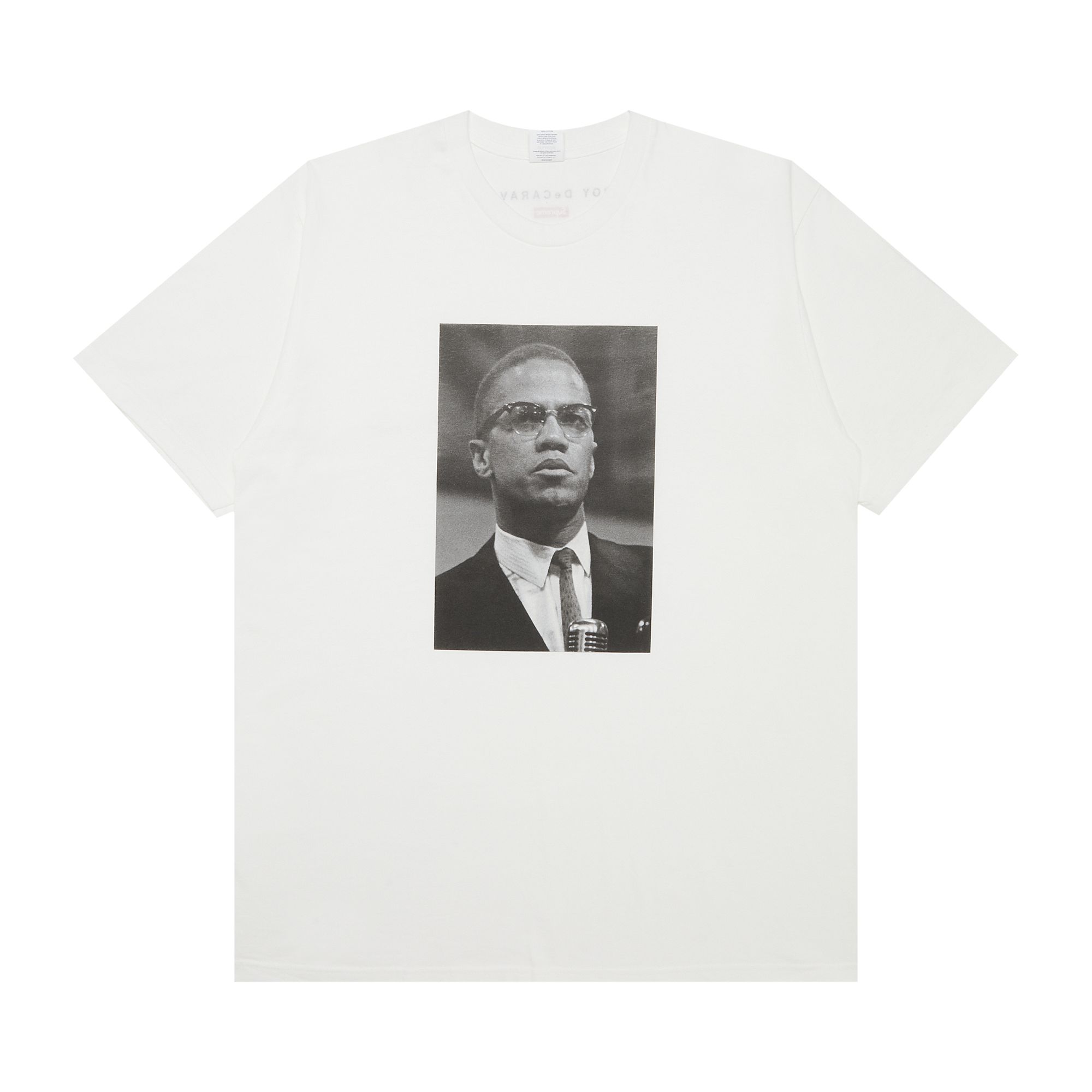 Supreme Malcolm X Tee 'White' | Men's Size L