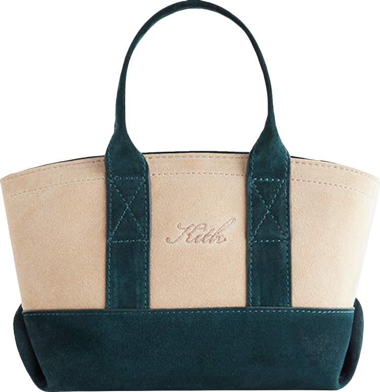 Kith Duffle Bag with Monogram Deboss in Saffiano Leather - Black