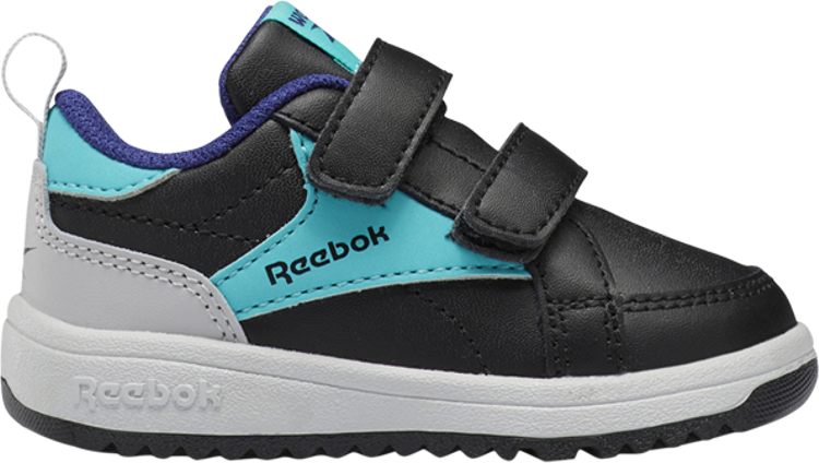 Weebok Clasp Low Toddler 'Black Classic Teal'