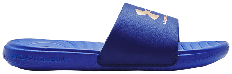 Under Armour Ansa Fixed Slides GS Bauhaus Blue