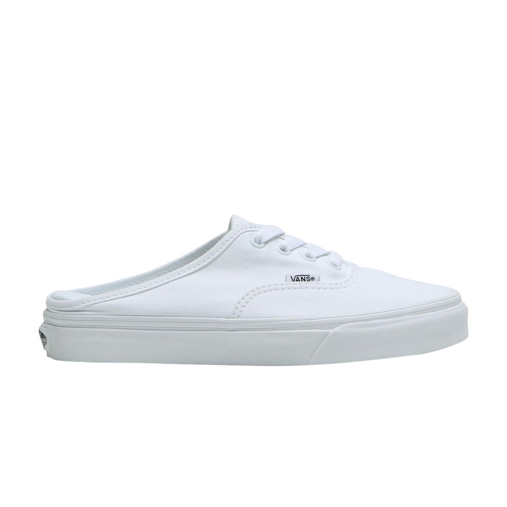 Pre-owned Vans Authentic Mule 'true White'