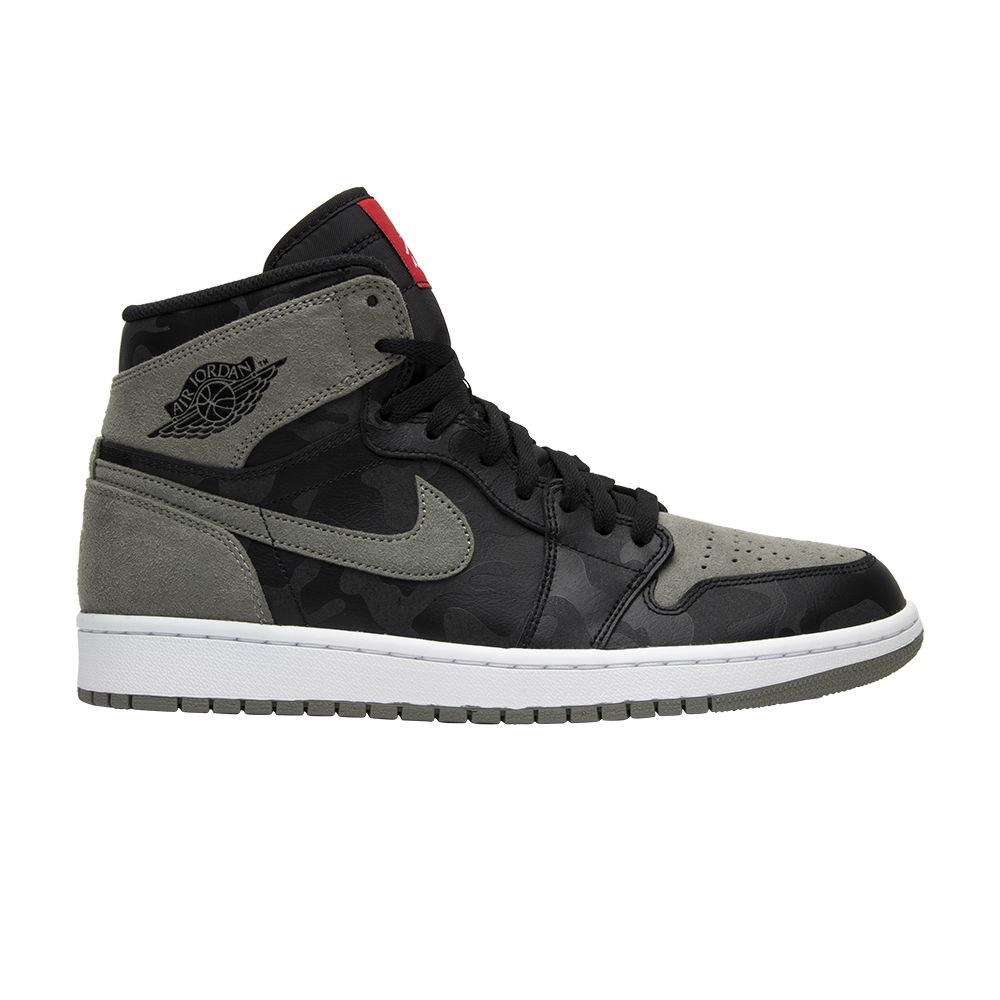 Air Jordan 1 Retro High Premium 'Shadow Camo' | Black | Men's Size 7.5
