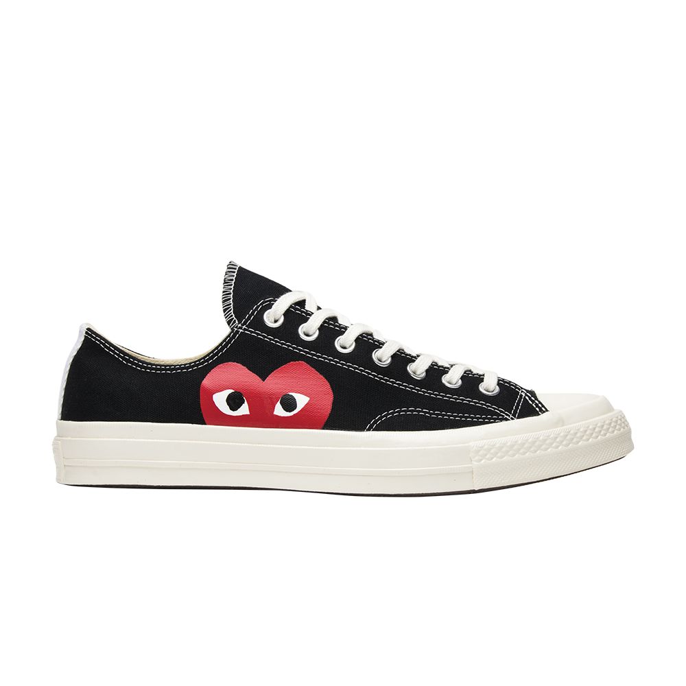 Converse Comme des Garçons Play x Chuck 70 Low 'Black' 2015 | Men's Size 9