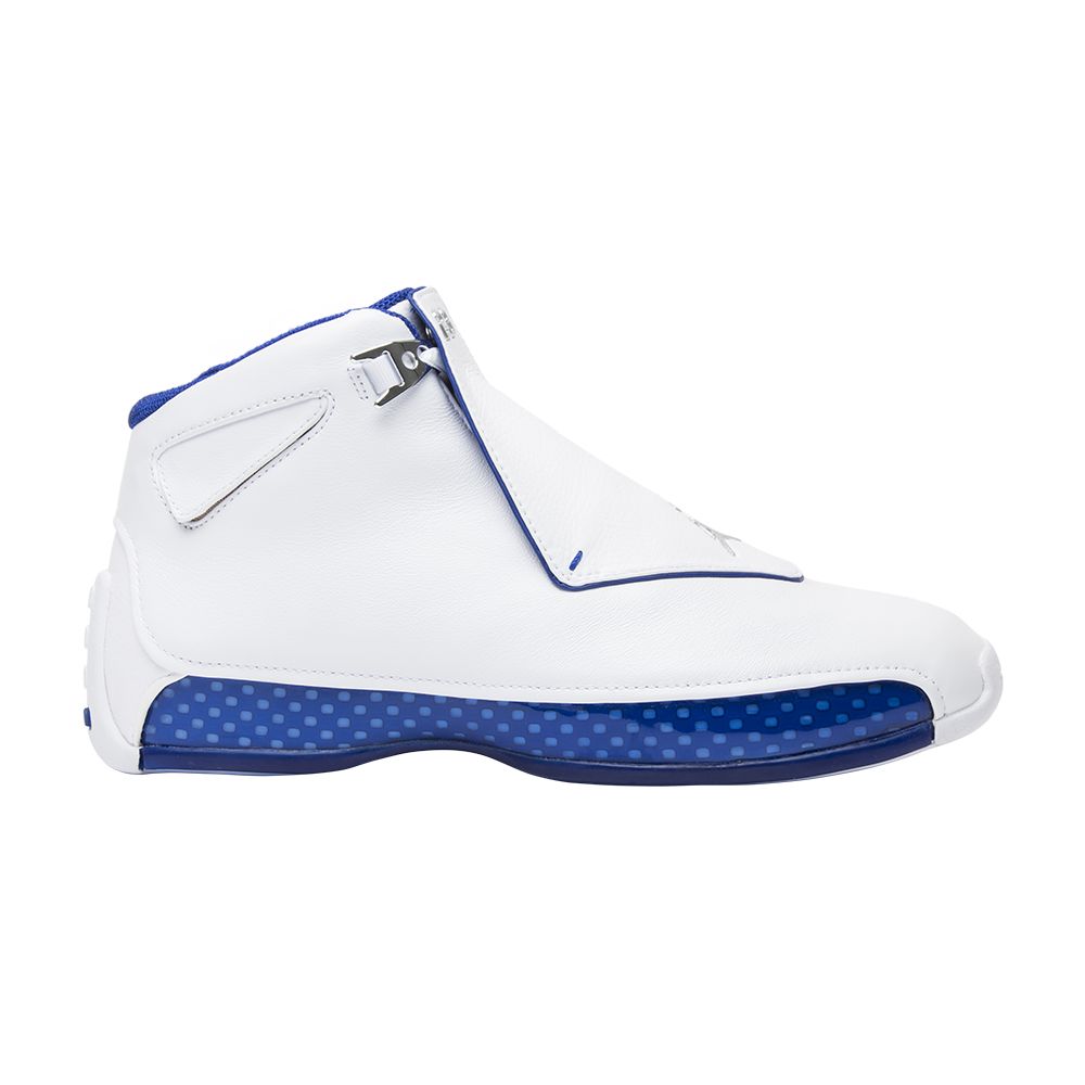 Air Jordan 18 Retro 'White Sport Royal' 2018 | Men's Size 10.5