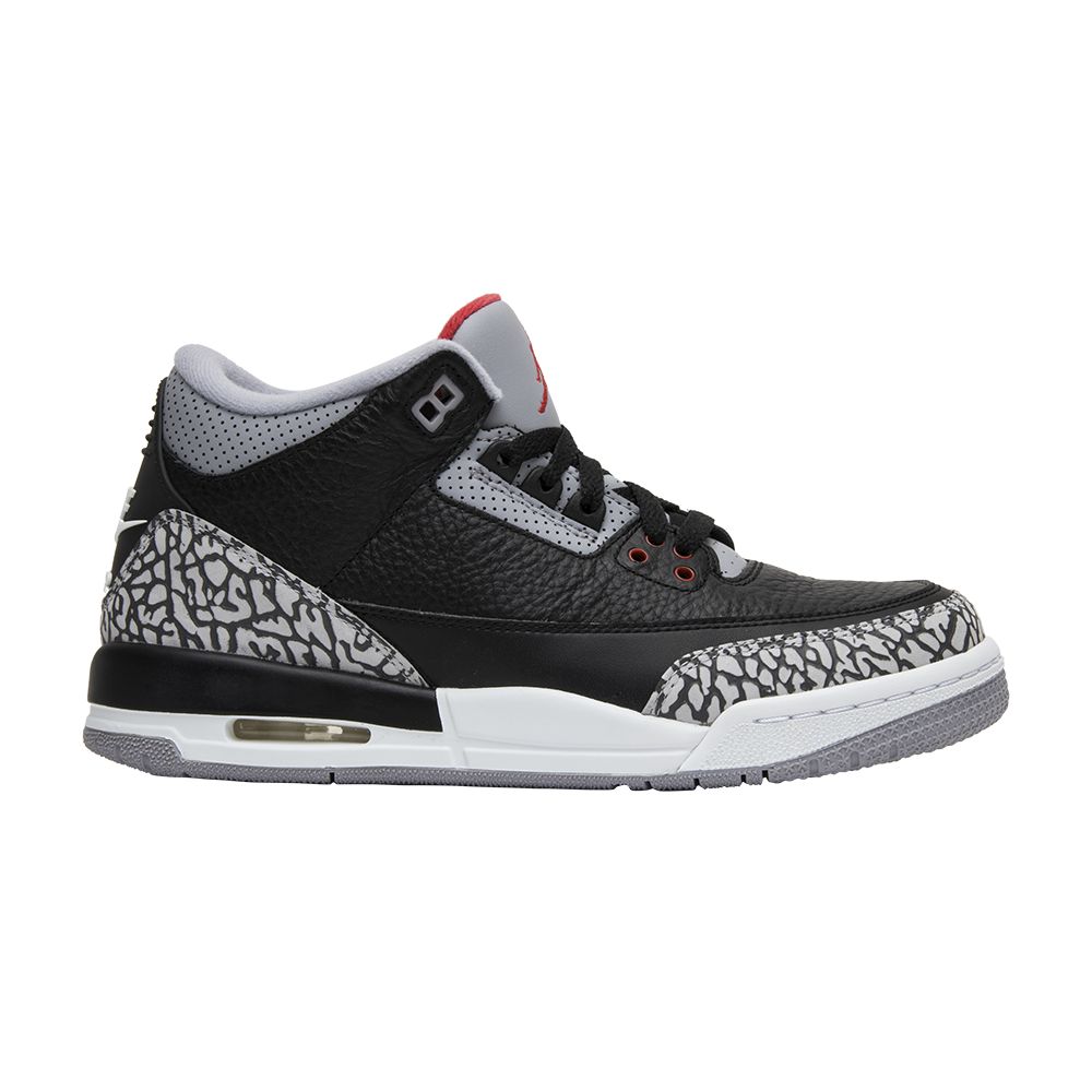 Air Jordan 3 Retro OG BG 'Black Cement' 2018 | Kid's Size 4.5