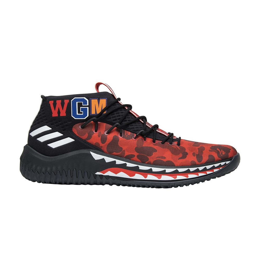 adidas A Bathing Ape x Dame 4 'Red Camo' | Men's Size 8