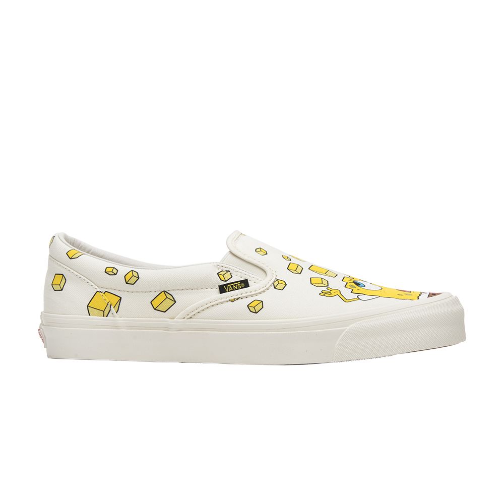 Vans OG Classic Slip-On LX 'Spongebob' | White | Men's Size 7