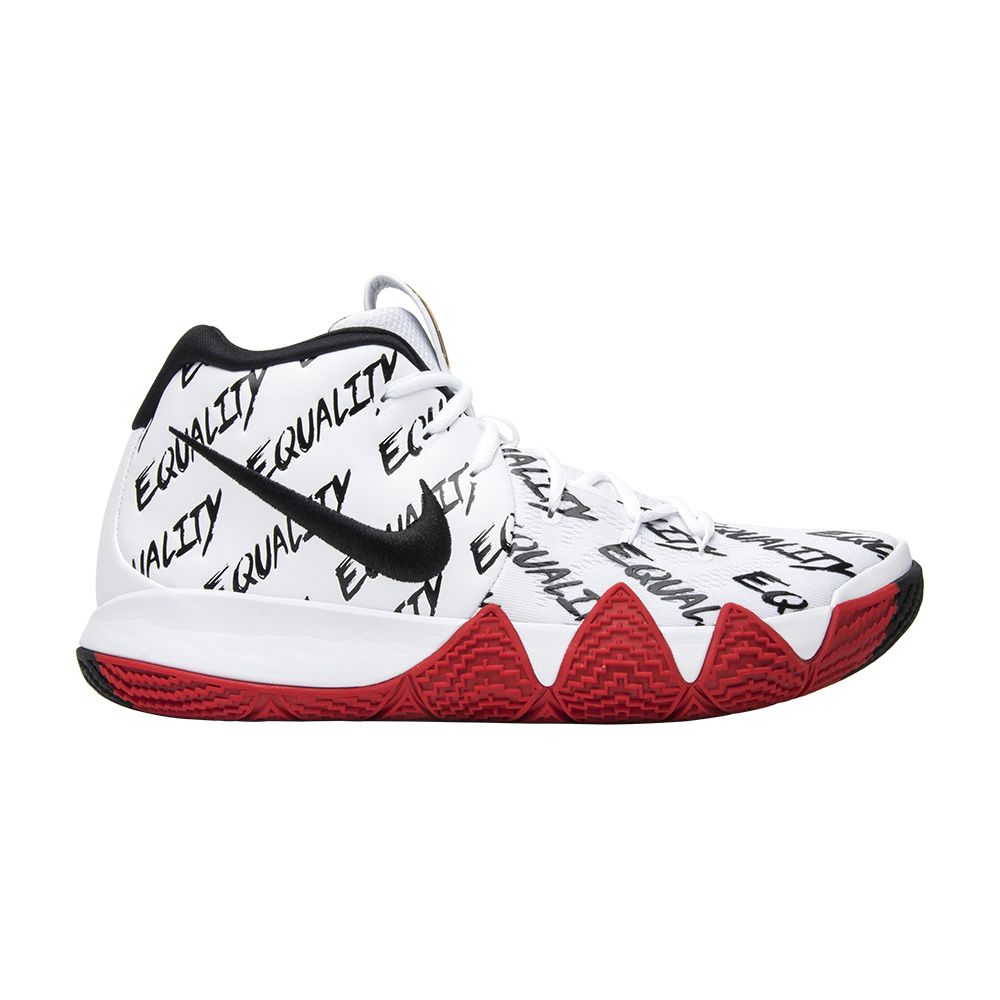 Nike Kyrie 4 'BHM' | White | Men's Size 10.5