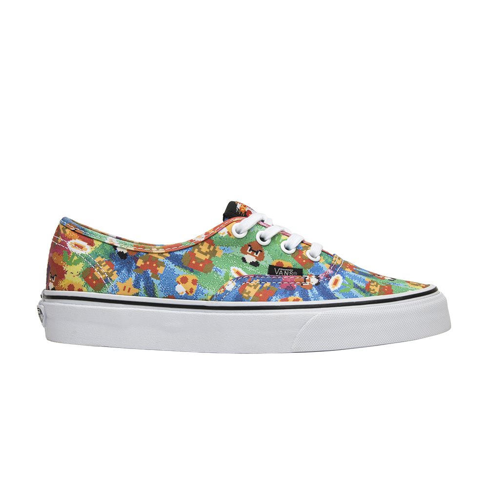 Vans Nintendo x Authentic 'Super Mario Bros' | Multi-Color | Men's Size 12