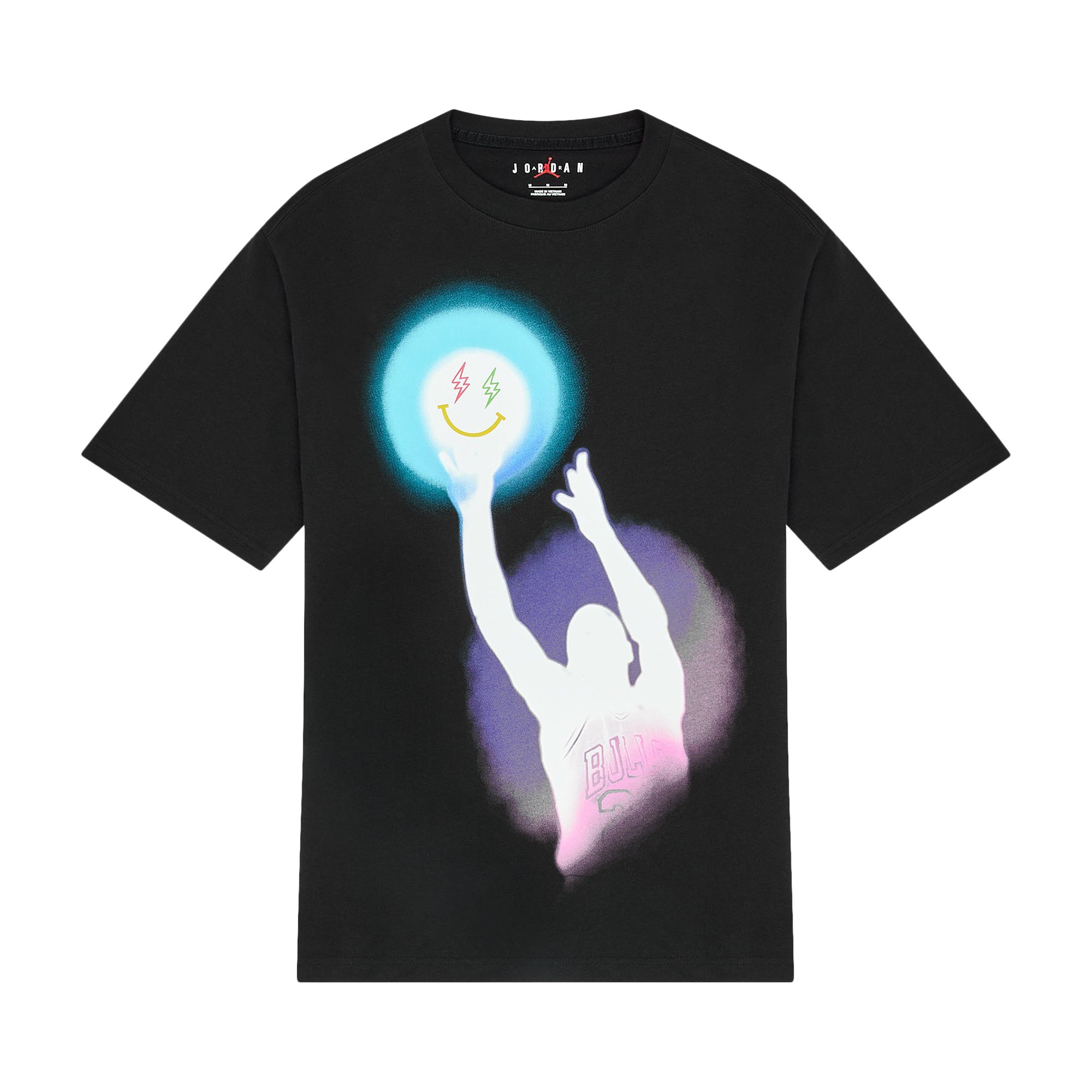 Air Jordan x J Balvin T-Shirt 'Black' | Men's Size 2XL