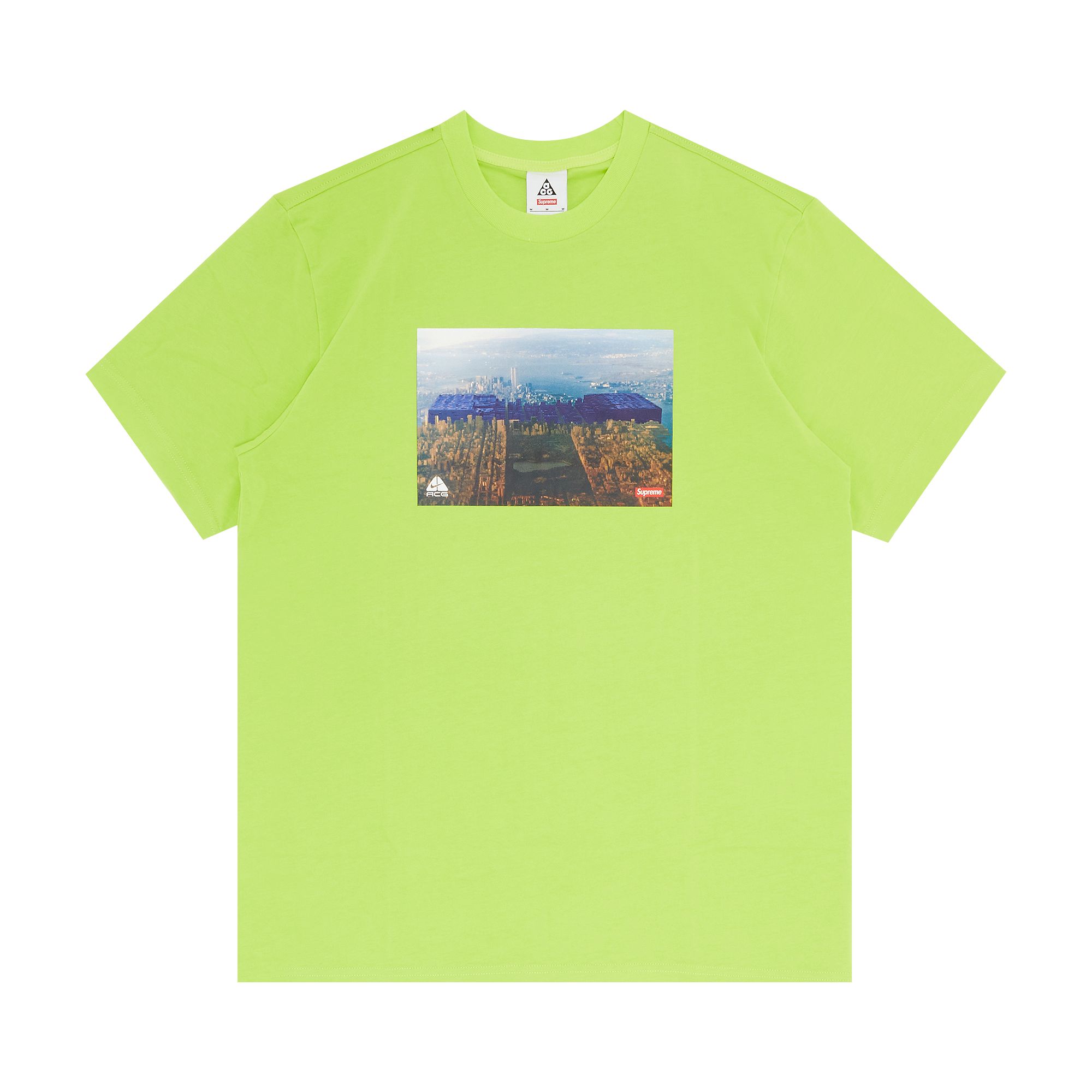 Supreme x Nike ACG Grid Tee 'Green' | Men's Size XL