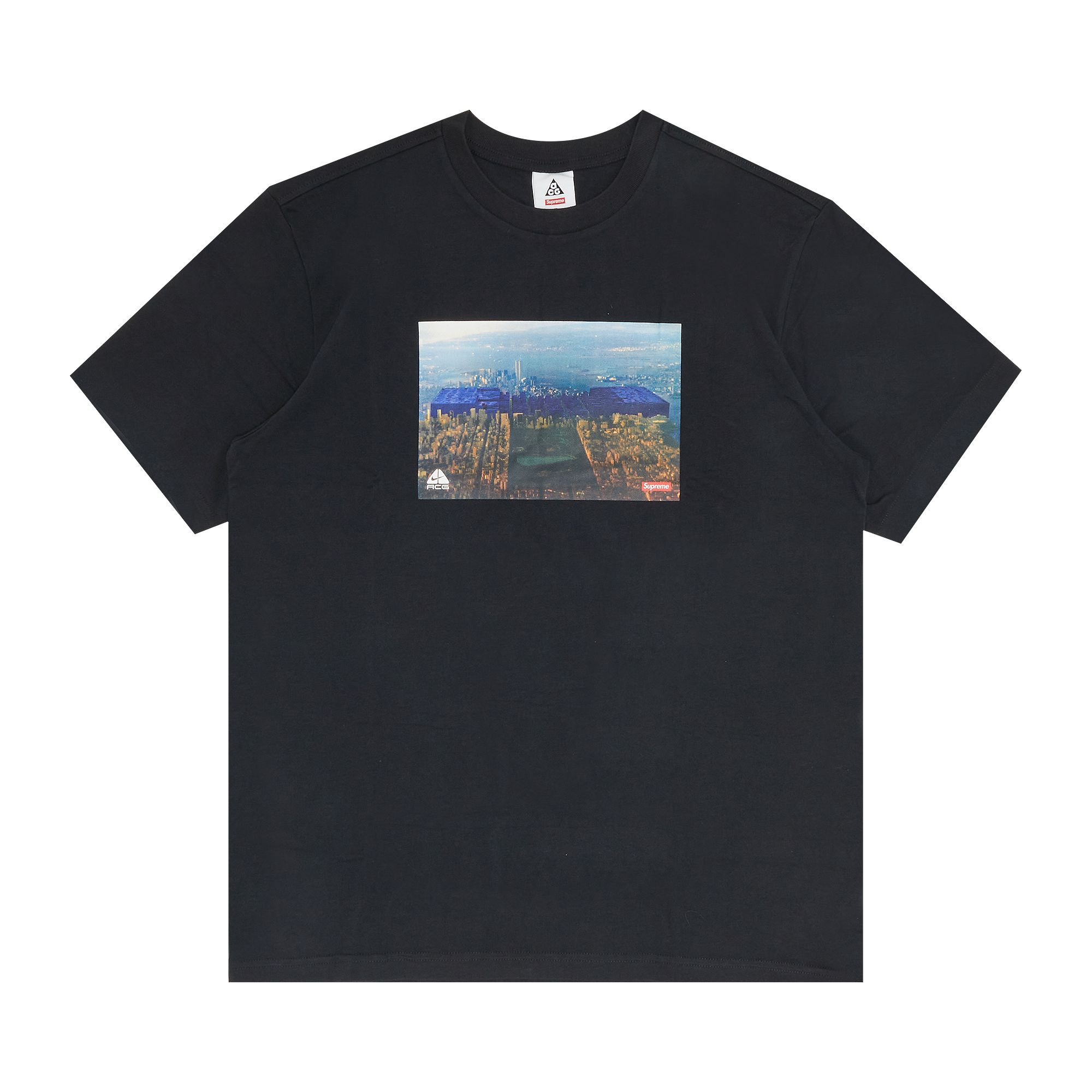 Supreme x Nike ACG Grid Tee 'Black' | Men's Size M