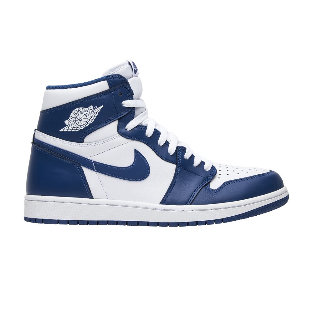 Air Jordan 1 Retro High OG 'Storm Blue' | White | Men's Size 12.5