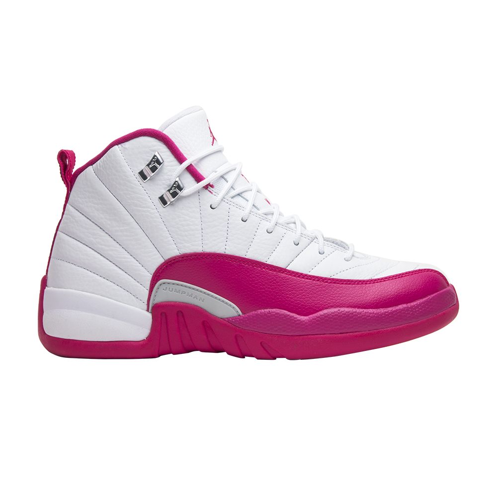 Air Jordan 12 Retro GG 'Vivid Pink' | White | Kid's Size 3.5