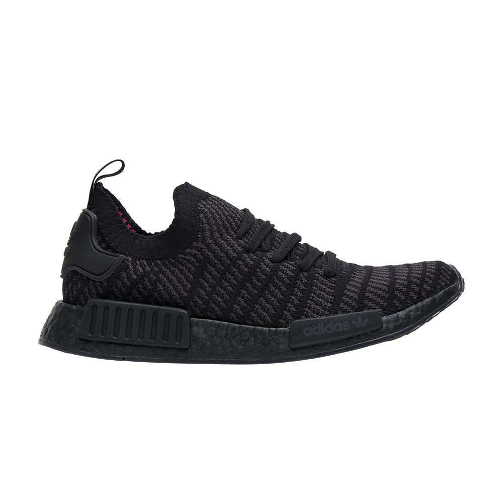adidas NMD_R1 Primeknit STLT 'Triple Black' | Men's Size 9.5