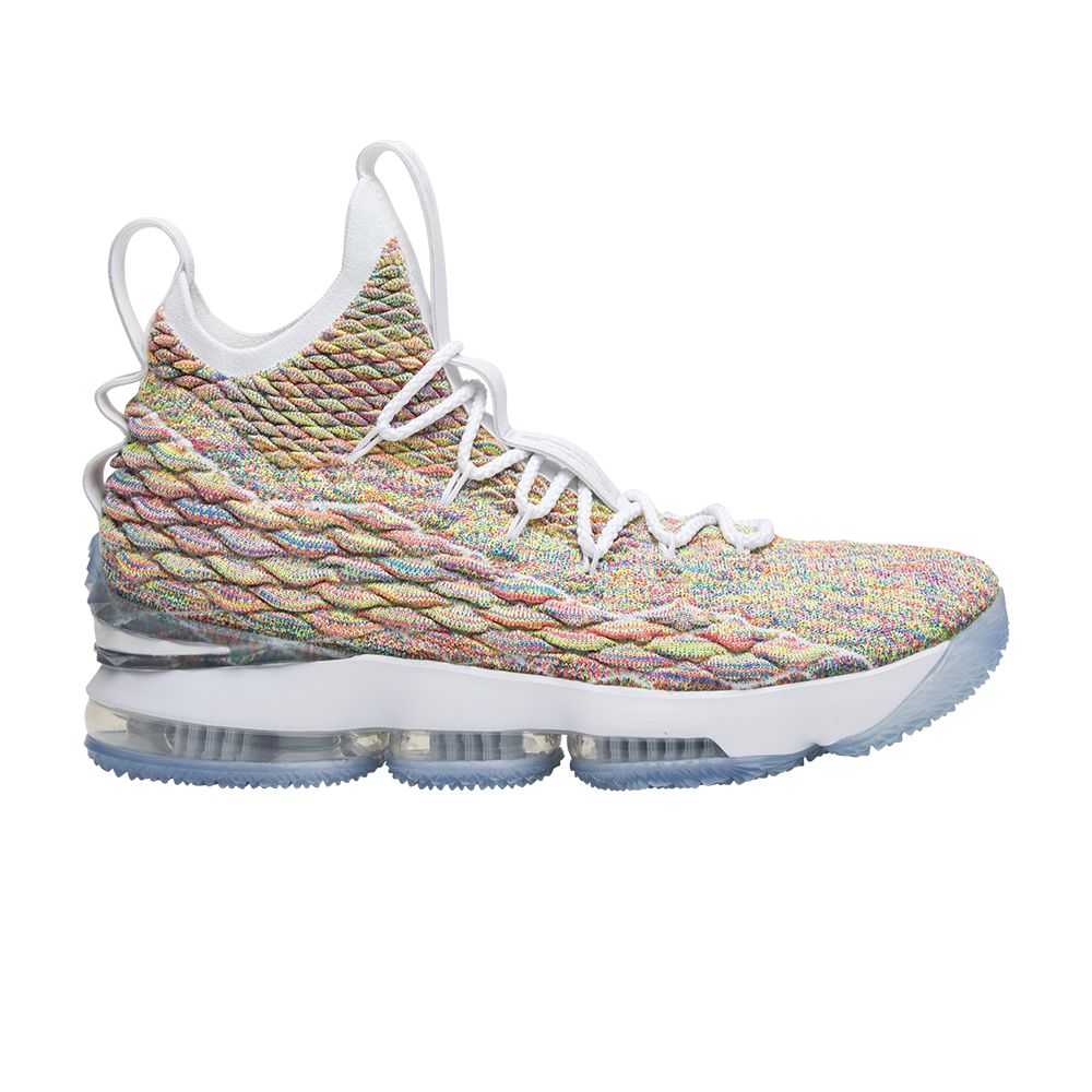 Nike LeBron 15 'Fruity Pebbles' | White | Men's Size 8