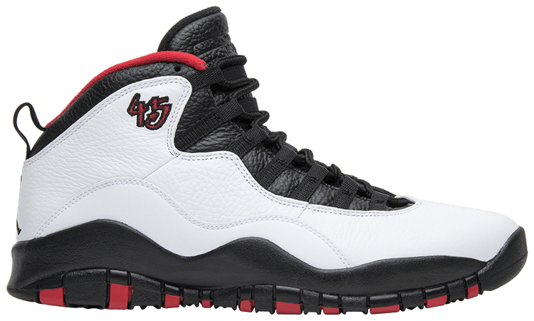 jordan retro 10 blancnoirlight steel grisvarsity rouge