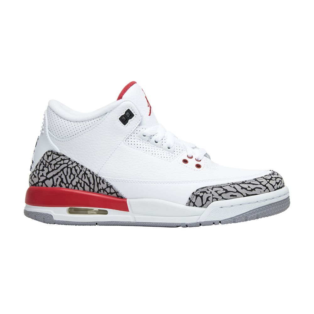 Air Jordan 3 Retro GS 'Hall of Fame' | Red | Kid's Size 8.5