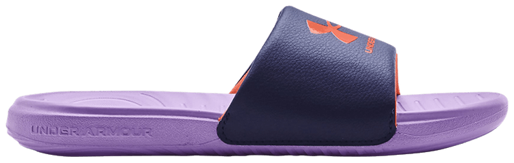 Under Armour Ansa Fixed Slide GS Midnight Navy Vivid Lilac