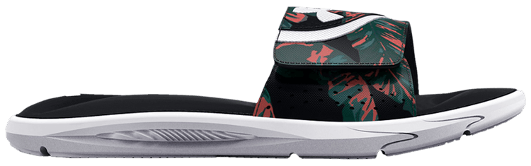 Under Armour Ignite 6 Graphic Strap Slide GS Black Batik