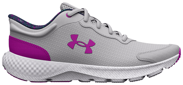Under Armour Charged Escape 4 Printed GS Halo Grey White