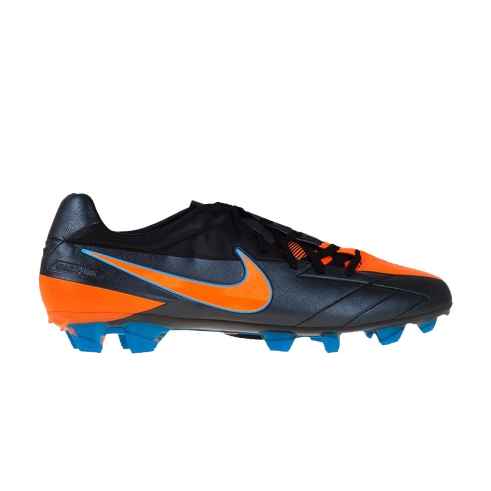Nike Total 90 Laser 4 KL FG 'Black Total Orange' | Men's Size 7.5 - 472555-084