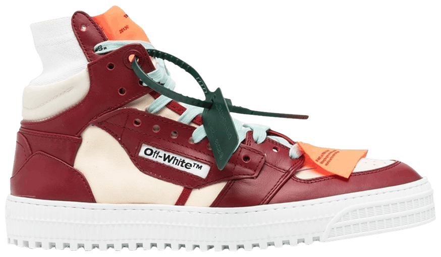 Buy Off White Off Court 3 0 High #39 Pristine Barolo #39 OMIA065F22LEA001