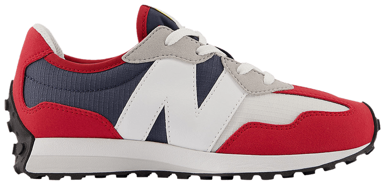 New Balance 327 Little Kid Team Red Natural Indigo