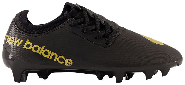 New Balance Furon v7 Dispatch FG Big Kid Black Gold