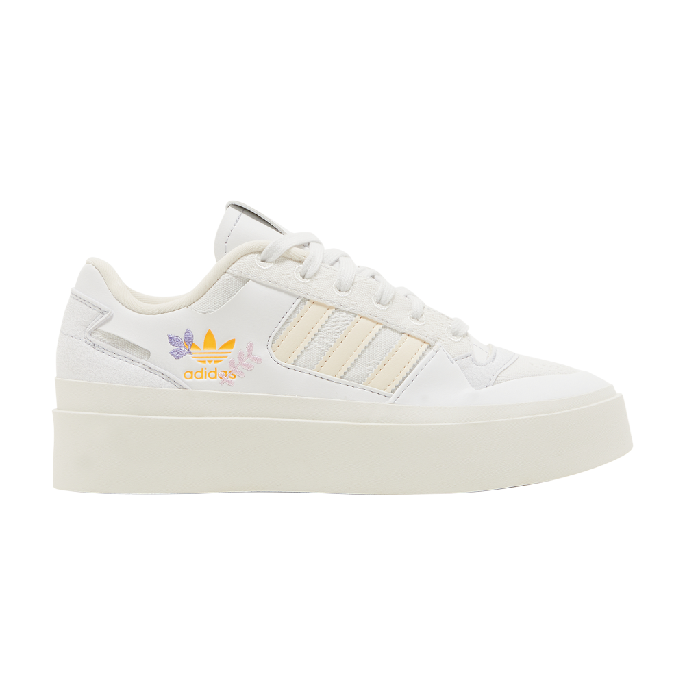 Pre-owned Adidas Originals Wmns Forum Bonega 'embroidered Floral' In White