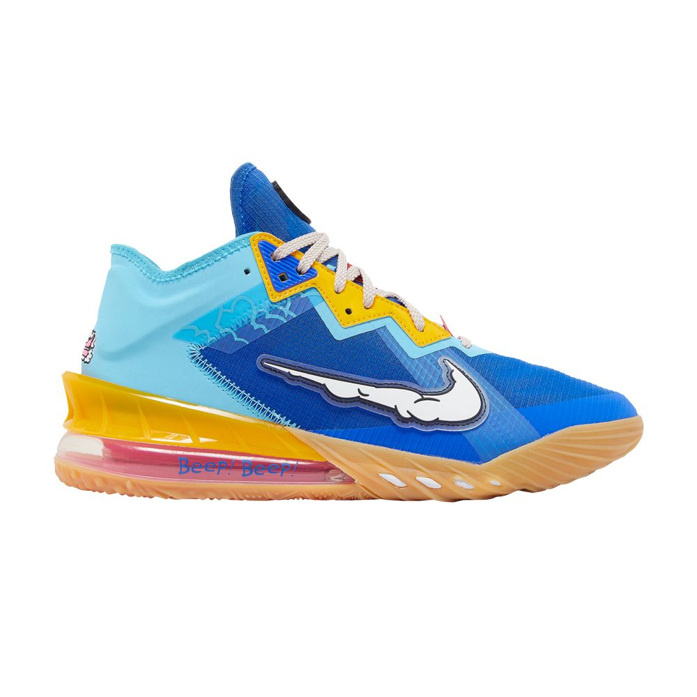 Space Jam x LeBron 18 Low EP 'Wile E. x Nike Roadrunner' | Blue | Men's Size 4.5 - CV7564-401