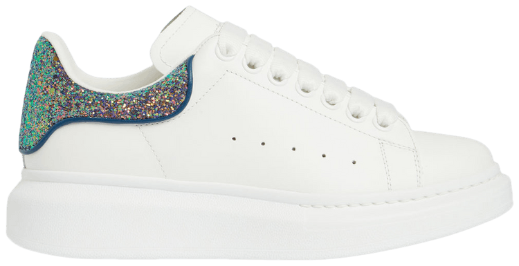 Buy Alexander McQueen Wmns Oversized Sneaker White Glitter