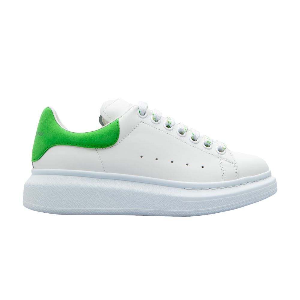 Pre-owned Alexander Mcqueen Wmns Oversized Sneaker 'white Acid Green' | Women's Size 36.5