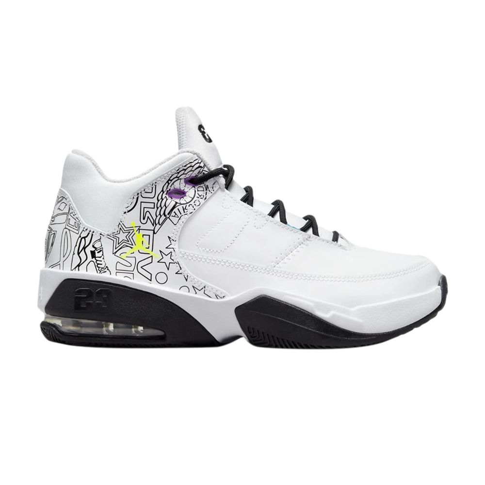 Pre-owned Air Jordan Jordan Max Aura 3 Se Gs 'diy' | White | Kid's Size 4