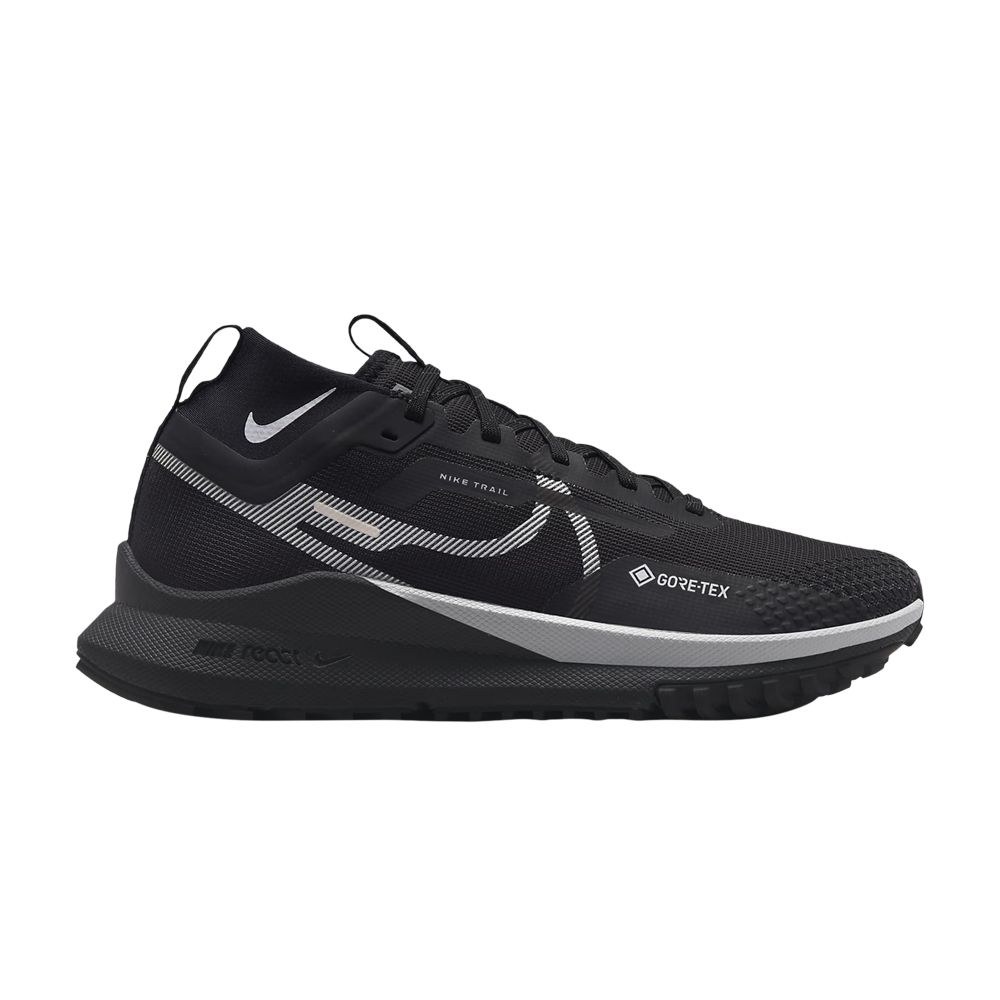 Nike Wmns React Pegasus Trail 4 GORE-TEX 'Black Reflect Silver' | Women's Size 7.5