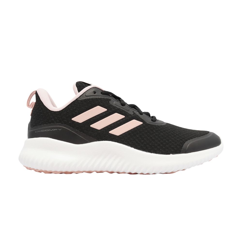 ADIDAS ORIGINALS ALPHACOMFY 'BLACK VAPOR PINK'