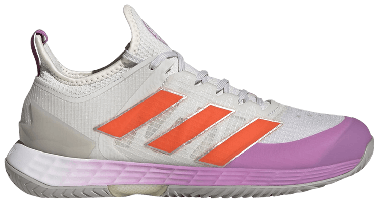 Wmns Adizero Ubersonic 4 Crystal White Impact Orange
