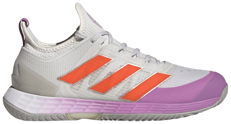 Wmns Adizero Ubersonic 4 'Crystal White Impact Orange'