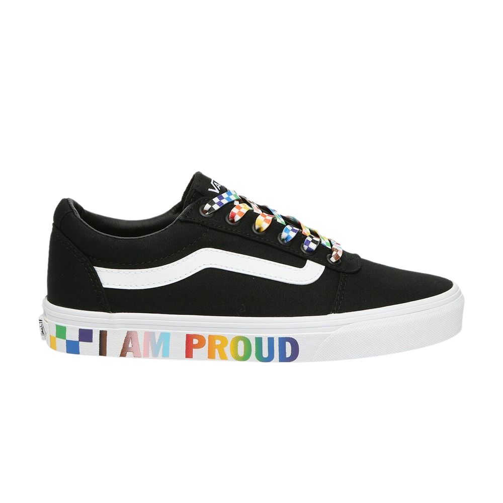 Pre-owned Vans Wmns Ward 'pride' In Black