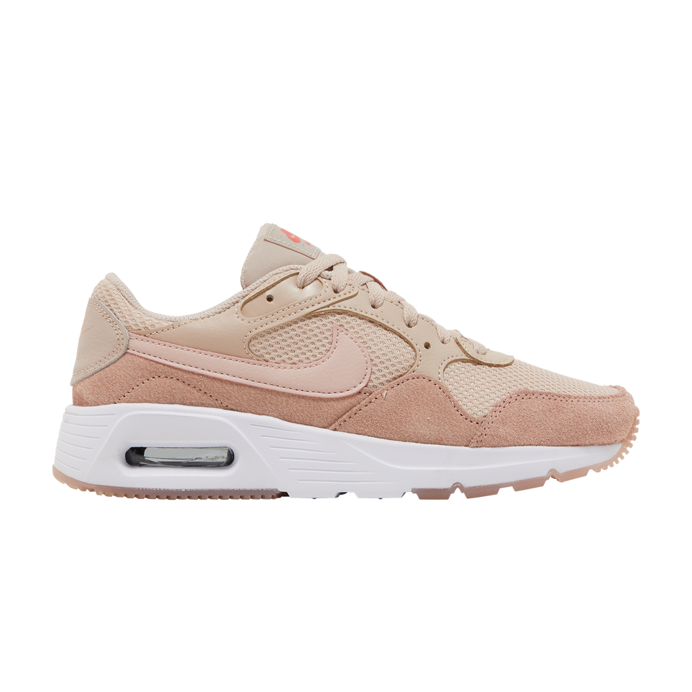 Pre-owned Nike Wmns Air Max Sc 'fossil Stone' In Pink