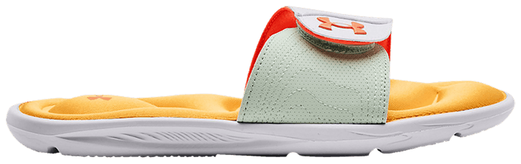 Under Armour Wmns Ignite 9 Slide White Orange Ice