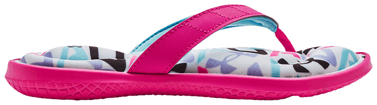 Under Armour Marbella 7 Sandal GS Electro Pink White