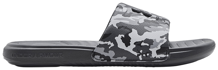 Under Armour Ansa Graphic Slide Rhino Grey Camo
