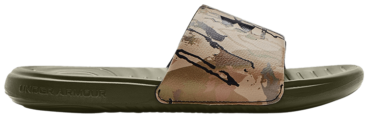 Under Armour Ansa Graphic Slide Khaki Base Camo