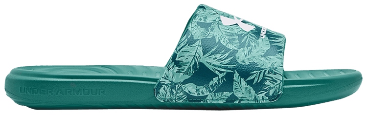 Under Armour Ansa Graphic Slide Tropical Leaf
